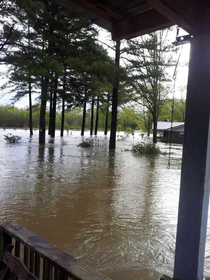 4-7-2014: Flooding in Braxton, Mississippi
